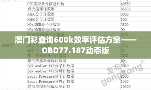 澳门彩查询600k效率评估方案——OBD77.187动态版