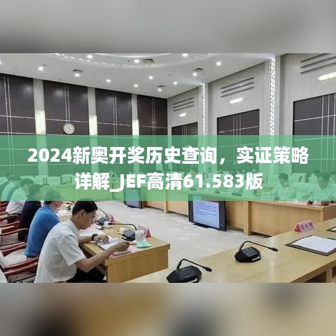 2024新奥开奖历史查询，实证策略详解_JEF高清61.583版