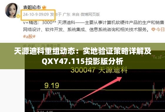 天源迪科重组动态：实地验证策略详解及QXY47.115投影版分析