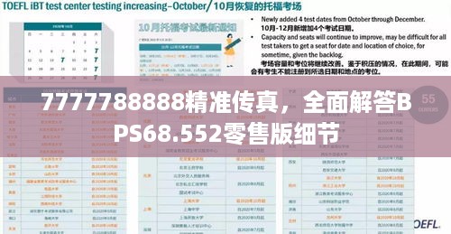 7777788888精准传真，全面解答BPS68.552零售版细节