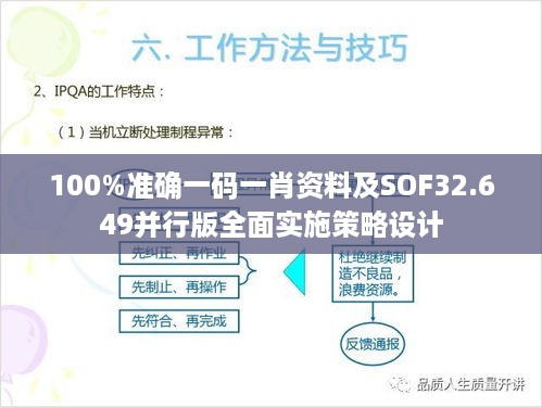 100%准确一码一肖资料及SOF32.649并行版全面实施策略设计