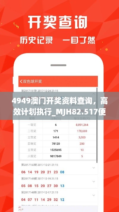 4949澳门开奖资料查询，高效计划执行_MJH82.517便携版