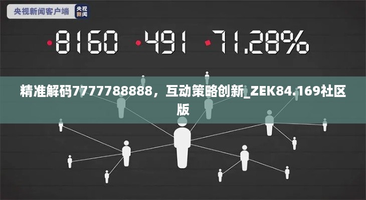 精准解码7777788888，互动策略创新_ZEK84.169社区版