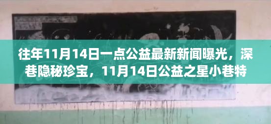 深巷隐秘珍宝揭秘，11月14日公益之星小巷特色小店曝光日