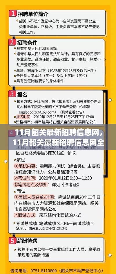 11月韶关最新招聘信息网全面评测与介绍