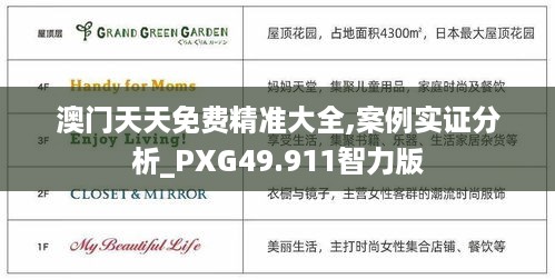 澳门天天免费精准大全,案例实证分析_PXG49.911智力版