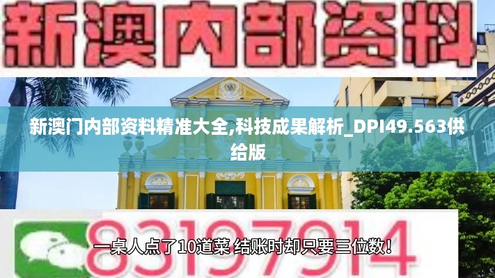 新澳门内部资料精准大全,科技成果解析_DPI49.563供给版