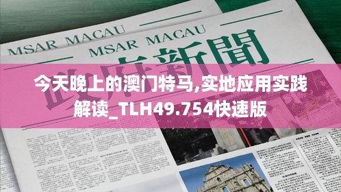 今天晚上的澳门特马,实地应用实践解读_TLH49.754快速版