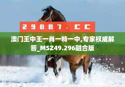 澳门王中王一肖一特一中,专家权威解答_MSZ49.296融合版