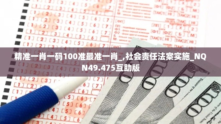 精准一肖一码100准最准一肖_,社会责任法案实施_NQN49.475互助版