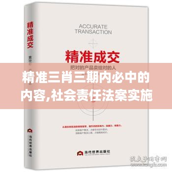 精准三肖三期内必中的内容,社会责任法案实施_EAY49.620分析版