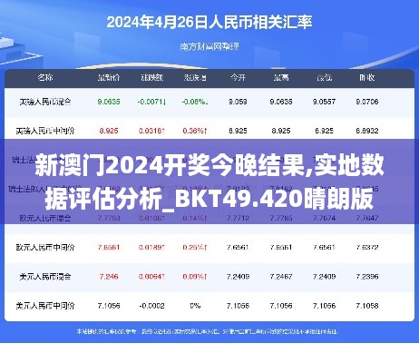 新澳门2024开奖今晚结果,实地数据评估分析_BKT49.420晴朗版