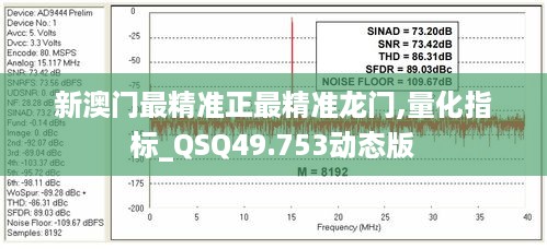 新澳门最精准正最精准龙门,量化指标_QSQ49.753动态版