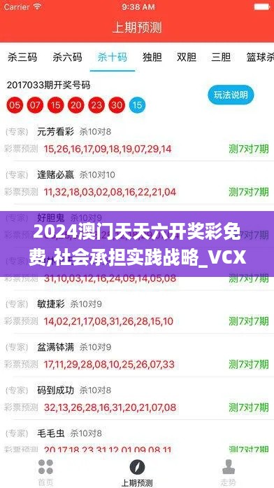 2024澳门天天六开奖彩免费,社会承担实践战略_VCX49.550贴心版