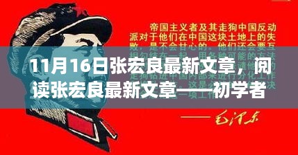 张宏良最新文章，初学者与进阶用户的阅读指南（步骤详解）