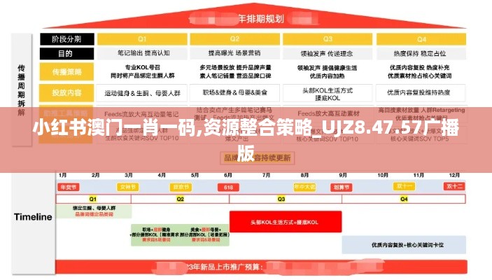 小红书澳门一肖一码,资源整合策略_UJZ8.47.57广播版