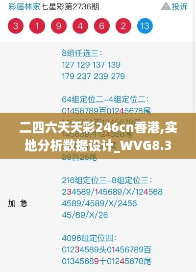 二四六天天彩246cn香港,实地分析数据设计_WVG8.33.88网页版