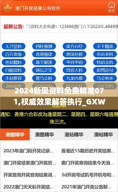 2024新奥资料免费精准071,权威效果解答执行_GXW5.13.38数线程版