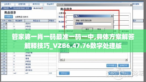 管家婆一肖一码最准一码一中,具体方案解答解释技巧_VZB6.47.76数字处理版