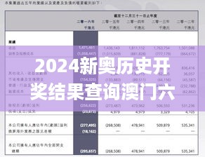 2024新奥历史开奖结果查询澳门六,智慧解答解释实施_RNJ2.26.57社区版