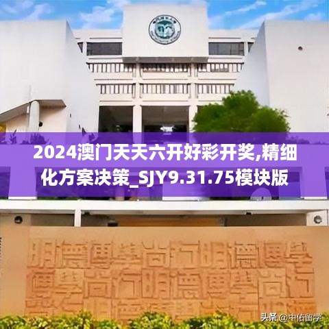 2024澳门天天六开好彩开奖,精细化方案决策_SJY9.31.75模块版