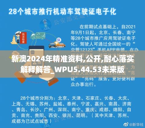 新澳2024年精准资料,公开,耐心落实解释解答_WPU5.44.53未来版