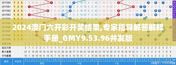 2024澳门六开彩开奖结果,专家指导解答解释手册_GMY9.53.96并发版