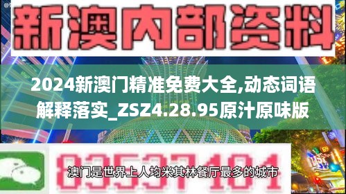 2024新澳门精准免费大全,动态词语解释落实_ZSZ4.28.95原汁原味版