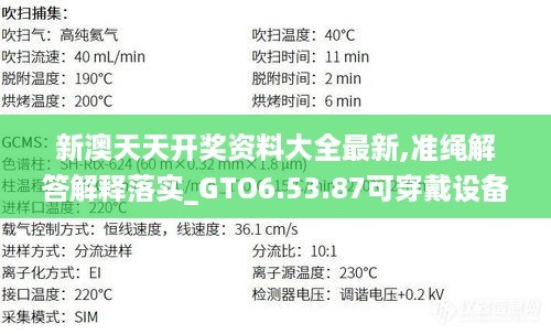 新澳天天开奖资料大全最新,准绳解答解释落实_GTO6.53.87可穿戴设备版