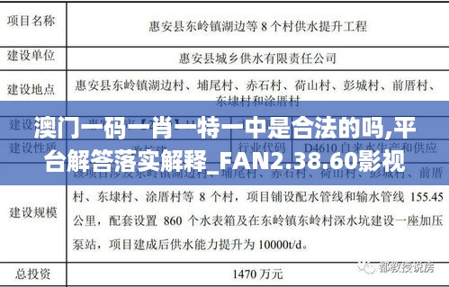 澳门一码一肖一特一中是合法的吗,平台解答落实解释_FAN2.38.60影视版