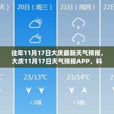 大庆天气预报APP引领未来，精准预测11月17日的天气新体验