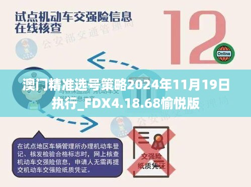 澳门精准选号策略2024年11月19日执行_FDX4.18.68愉悦版