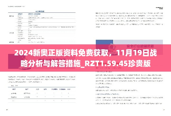 2024新奥正版资料免费获取，11月19日战略分析与解答措施_RZT1.59.45珍贵版