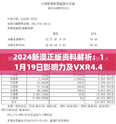 2024新澳正版资料解析：11月19日影响力及VXR4.45.56通玄境落实