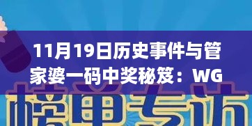 11月19日历史事件与管家婆一码中奖秘笈：WGL7.57.62网页版高效管理策略