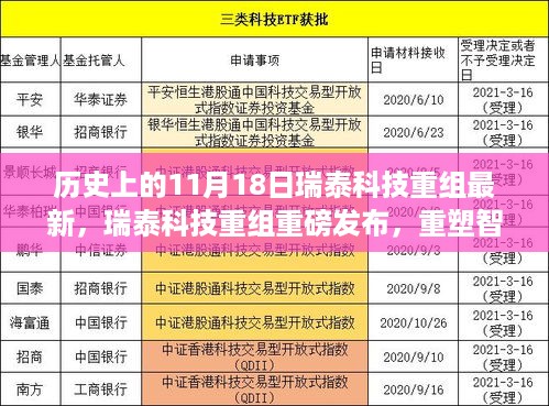 瑞泰科技重组重磅发布，重塑智能生活，历史性的科技魅力体验日（11月18日最新更新）