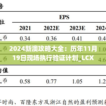 2024新澳攻略大全：历年11月19日现场执行验证计划_LCX2.46.23精装版