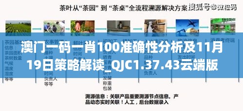 澳门一码一肖100准确性分析及11月19日策略解读_QJC1.37.43云端版