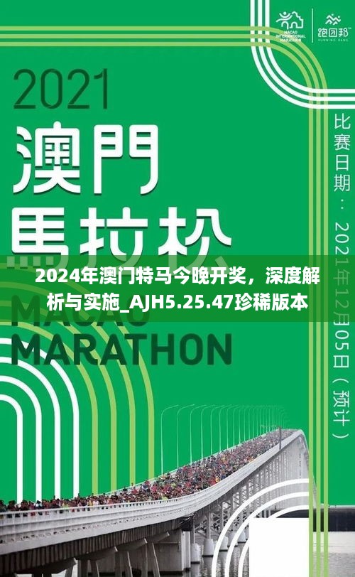 2024年澳门特马今晚开奖，深度解析与实施_AJH5.25.47珍稀版本