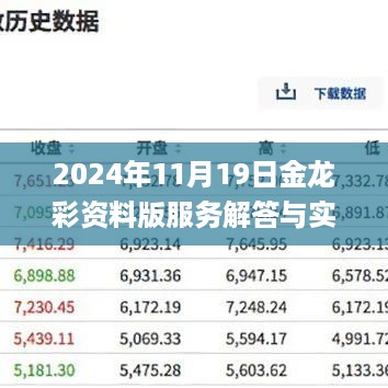 2024年11月19日金龙彩资料版服务解答与实施_MTV6.23.52云端共享版