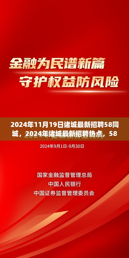 2024年诸城最新招聘热点，58同城引领职业新风向