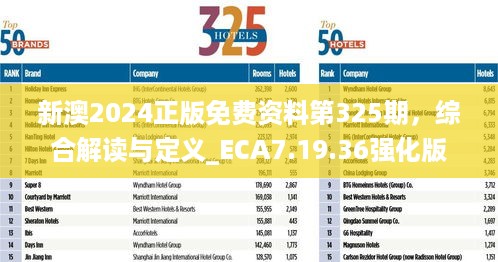 新澳2024正版免费资料第325期，综合解读与定义_ECA7.19.36强化版