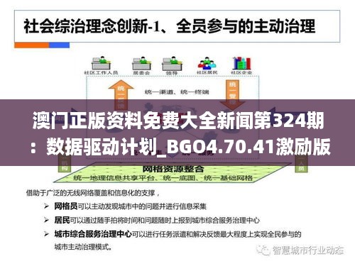 澳门正版资料免费大全新闻第324期：数据驱动计划_BGO4.70.41激励版发布