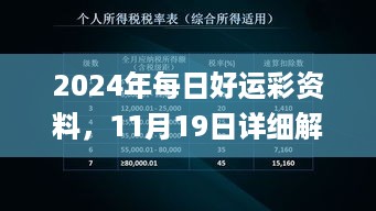 2024年每日好运彩资料，11月19日详细解析与实施_DYI9.54.74影像处理版本