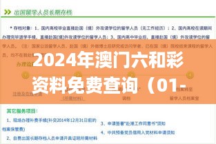 2024年澳门六和彩资料免费查询（01-365期）及供应链解答执行_CFX1.74.75 DIY版（更新至11月19日）