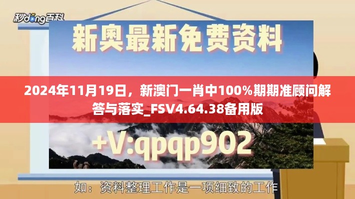 2024年11月19日，新澳门一肖中100%期期准顾问解答与落实_FSV4.64.38备用版