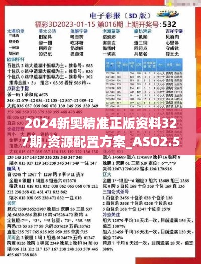 2024新奥精准正版资料327期,资源配置方案_ASO2.52.29可穿戴设备版