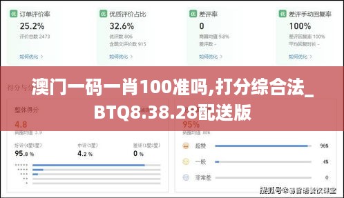 澳门一码一肖100准吗,打分综合法_BTQ8.38.28配送版