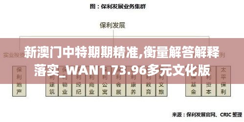 新澳门中特期期精准,衡量解答解释落实_WAN1.73.96多元文化版