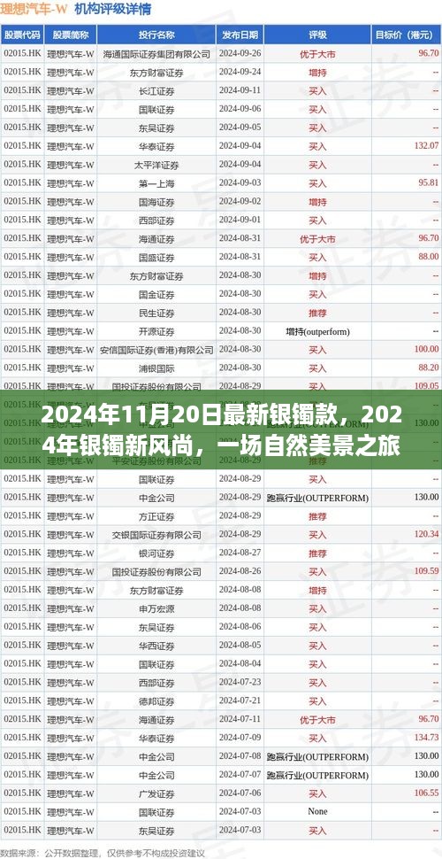 心灵探寻记，2024年银镯新风尚与自然美景之旅